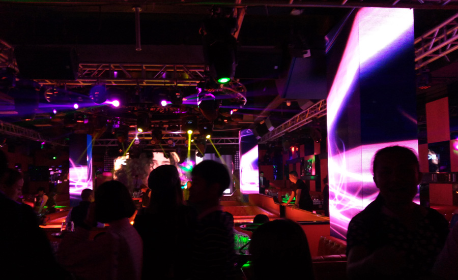 2015年10月苏州K.Club酒吧P3P5与DJ台